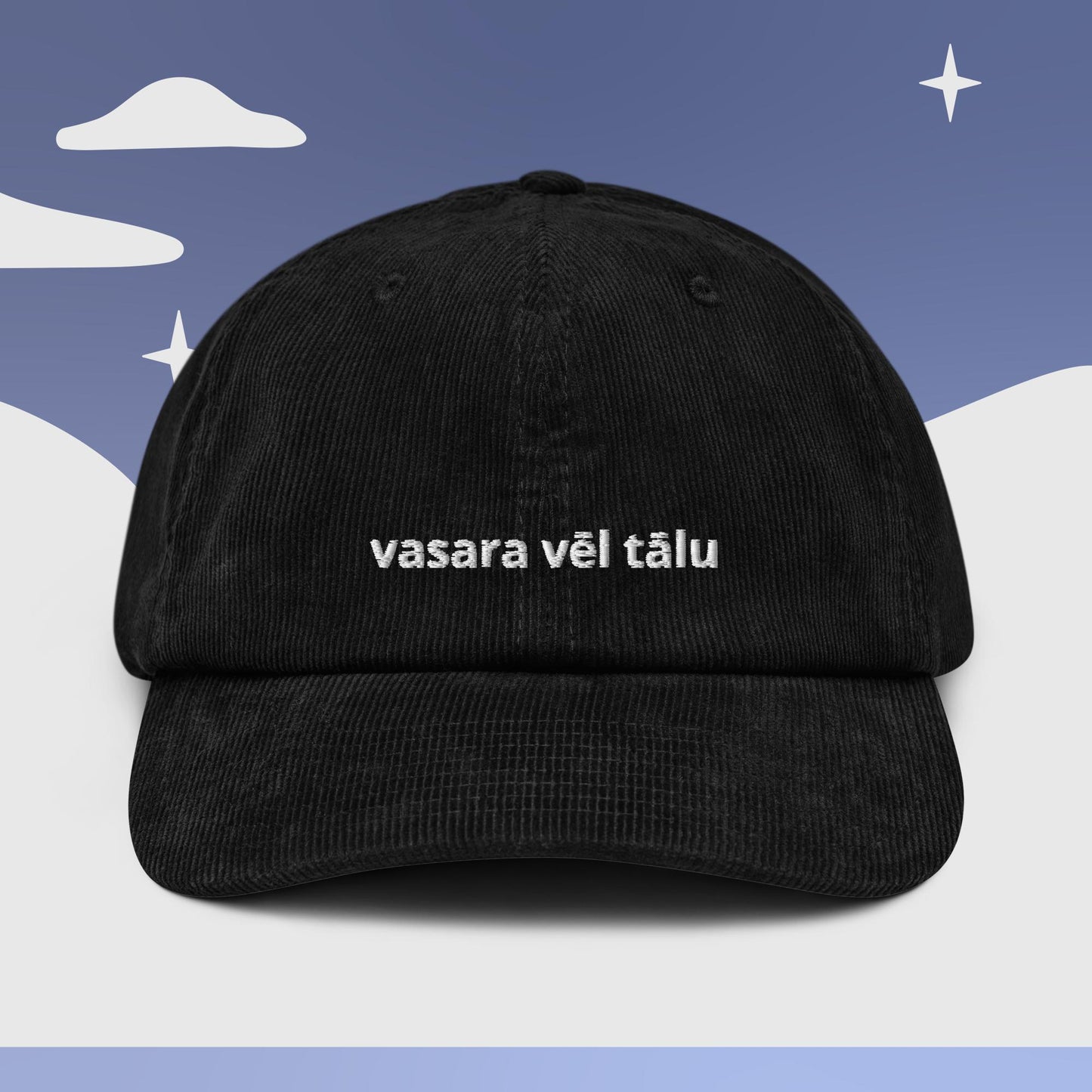 awm vasara vēl tālu corduroy hat